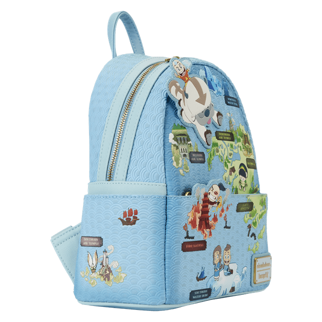 Map Mini Backpack Avatar Last Airbender Loungefly - 4