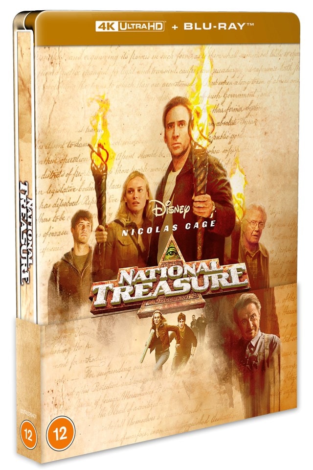 National Treasure Limited Edition 4K Ultra HD SteelBook - 2