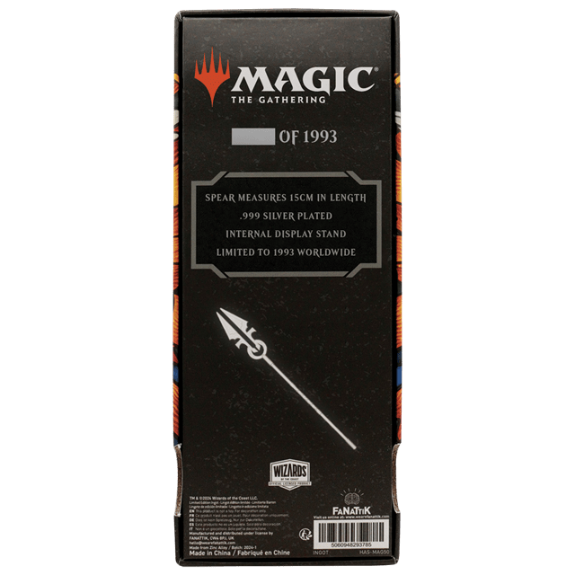 .999 Silver Plated Avacyns Moonsilver Spear Magic The Gathering Mini Replica - 6