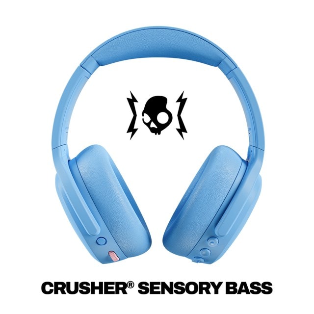 Skullcandy Crusher ANC 2 Preppy Blue Active Noise Cancelling Bluetooth Headphones - 2
