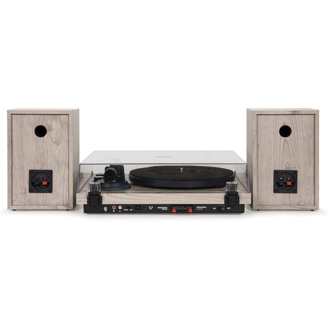 Crosley C62 Grey Turntable & Speakers - 5