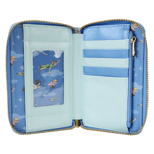 You Can Fly Glows Zip Around Wallet Peter Pan Loungefly - 3
