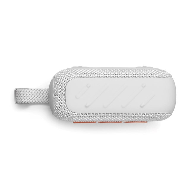 JBL Go 4 White Bluetooth Speaker - 10