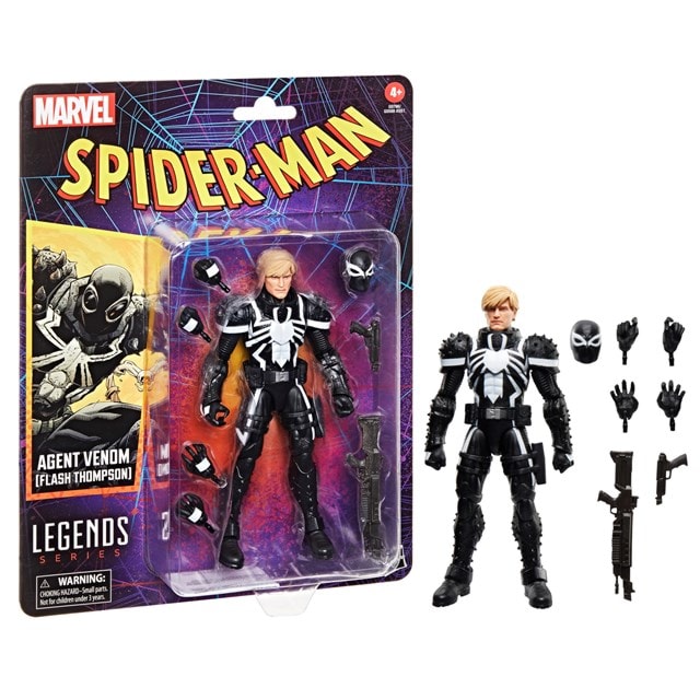 Agent Venom (Flash Thompson) Marvel Legends Series Hasbro Action Figure - 8