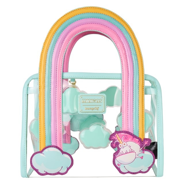 Fluffy Unicorn Minions Loungefly Tote Bag - 3