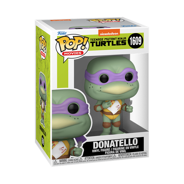 Donatello With Pizza 1609 Teenage Mutant Ninja Turtles Funko Pop Vinyl - 2