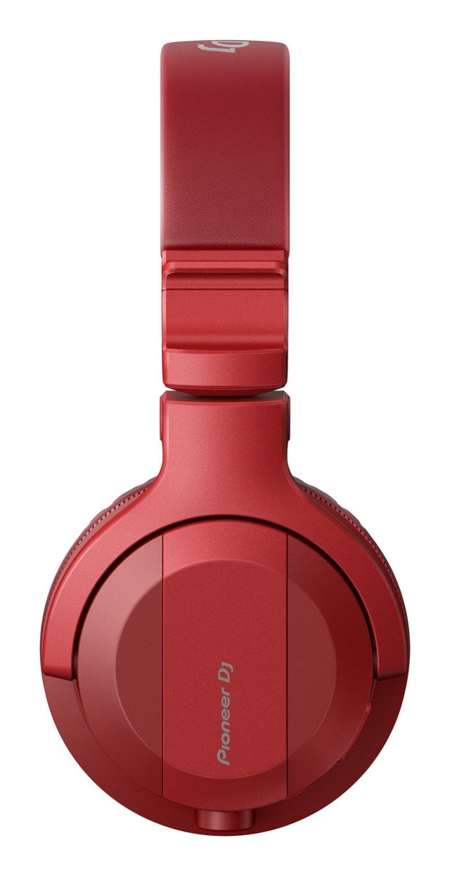 Pioneer DJ HDJ-CUE1BT Red DJ Bluetooth Headphones - 5