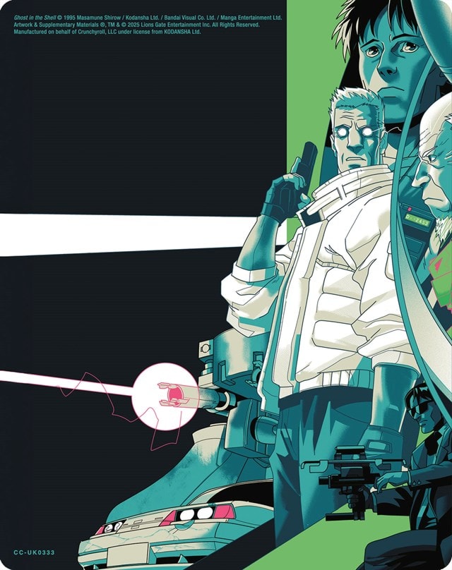 Ghost in the Shell - 30th Anniversary Limited Edition 4K Ultra HD Steelbook (Shiro Edition) - 3