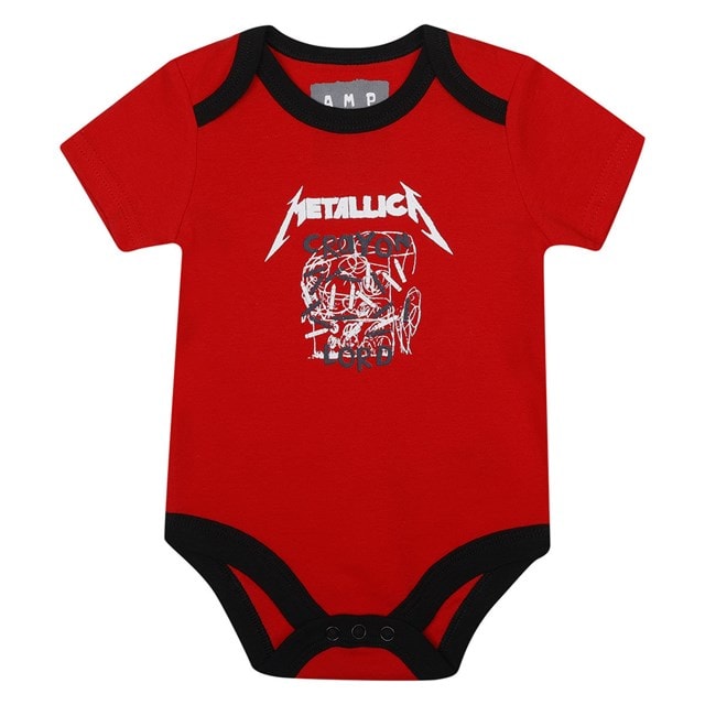 3 Piece Metallica Babywear Set (0 Years) - 3