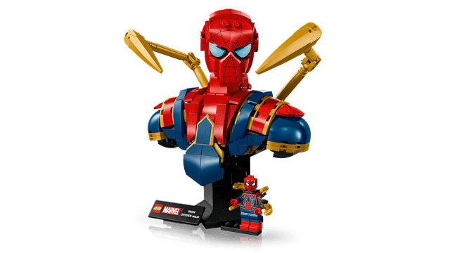 Iron Spider-Man Bust Marvel LEGO - 5