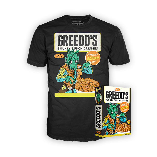 Greedo's: Star Wars Funko Cereal Box Tee (Extra Large) - 1