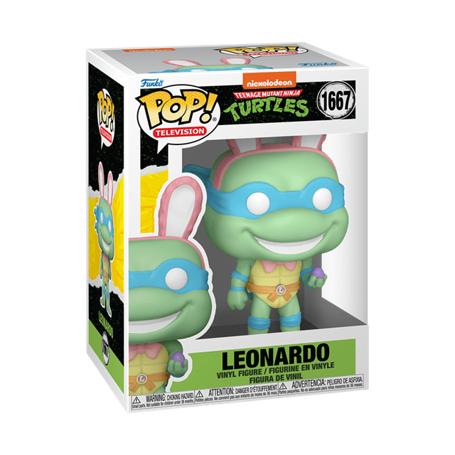 Easter Leonardo 1667 Teenage Mutant Ninja Turtles TMNT Funko Pop Vinyl - 2