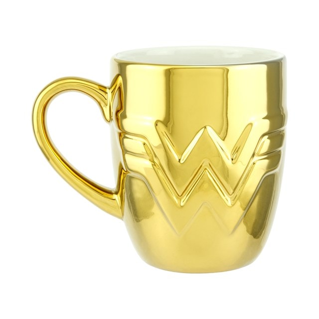 Wonder Woman 1984: Gold Logo Mug - 1