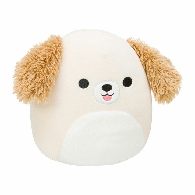 7.5'' Meggie White And Tan Fuzzy Dog  Squishmallows Plush - 2