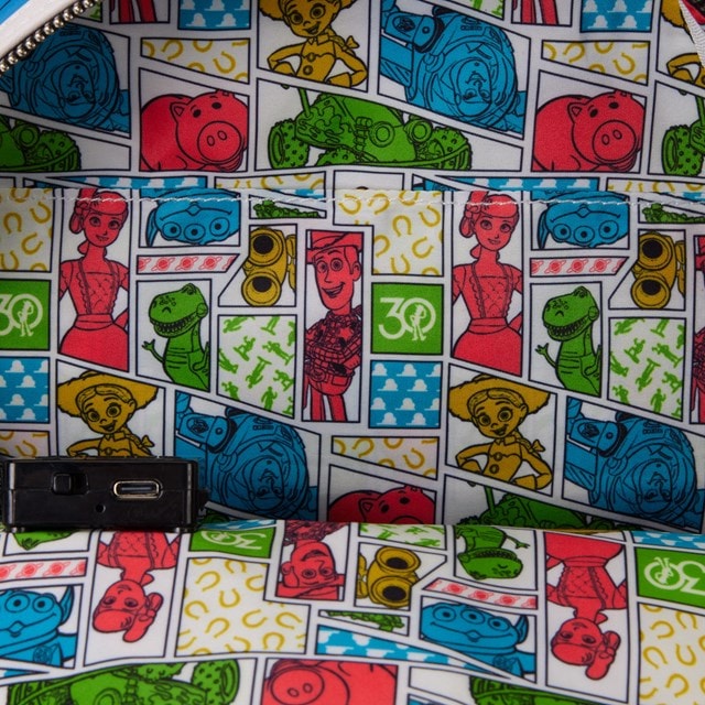 Buzz Lightyear Toy Story 30th Anniversary Loungefly Mini Backpack - 4