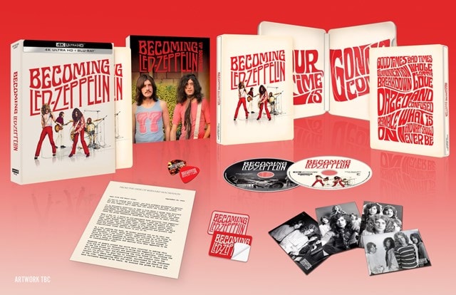 Becoming Led Zeppelin Limited Edition SteelBook | HMV Store