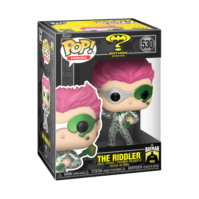 Metallic Riddler 530 Batman Forever 85th Anniversary Funko Pop Vinyl - 2