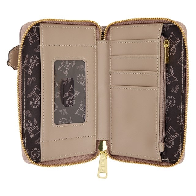 Sleeping Beauty & Maleficent Spinning Wheel Disney Loungefly Zip Around Wallet - 4
