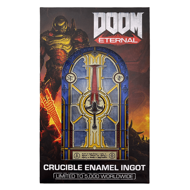 Crucible Sword Stained Glass Window Doom Limited Edition Ingot - 4