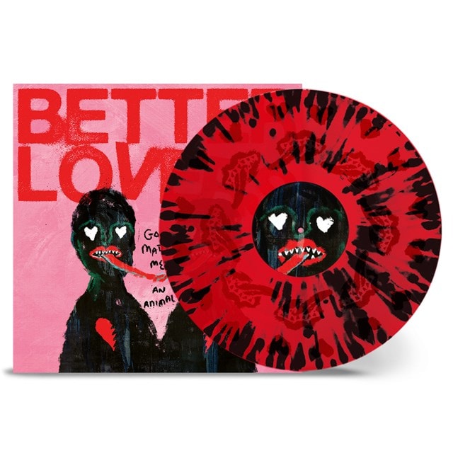 God Made Me an Animal - Limited Edition Red/Black Splatter Vinyl - 1