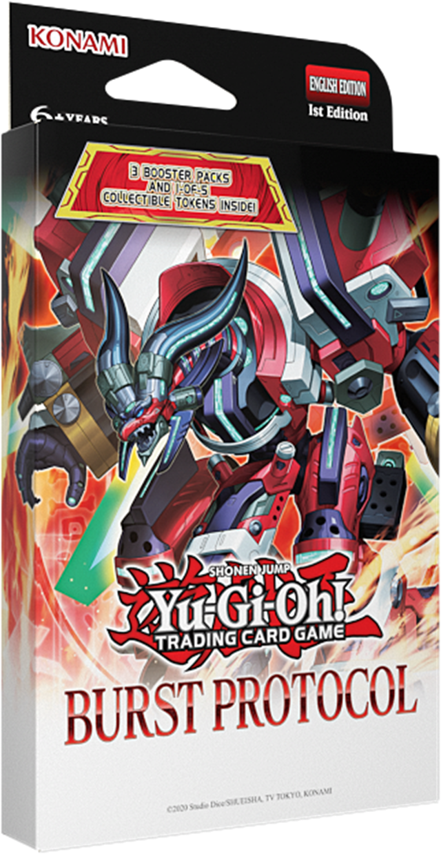 Burst Protocol 3-Pack Tuckbox Yu-Gi-Oh! Trading Cards