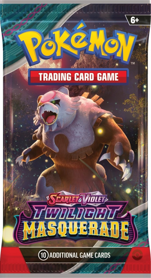 Booster: Pokemon Scarlet & Violet 6: Twilight Masquerade Trading Cards (Tgc) - 4