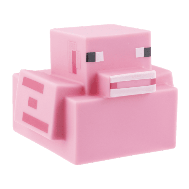 Pig Bath Duck Minecraft Figurine - 1