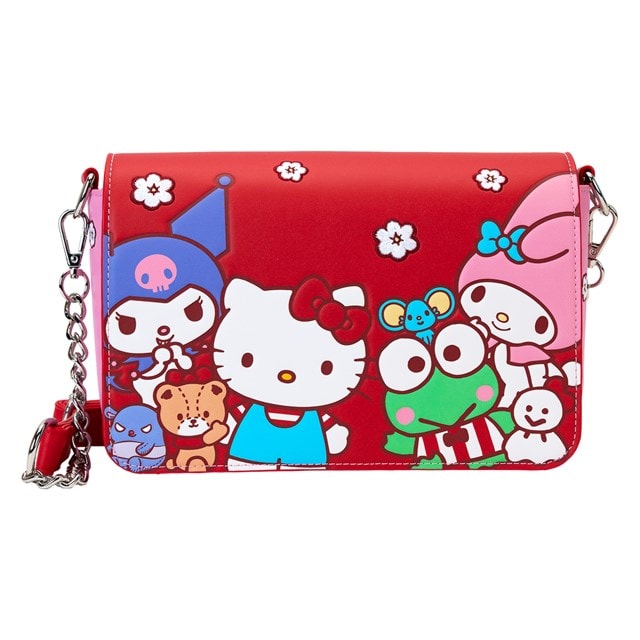 Hello Kitty & Friends Color Block Sanrio Loungefly Crossbody Bag - 1