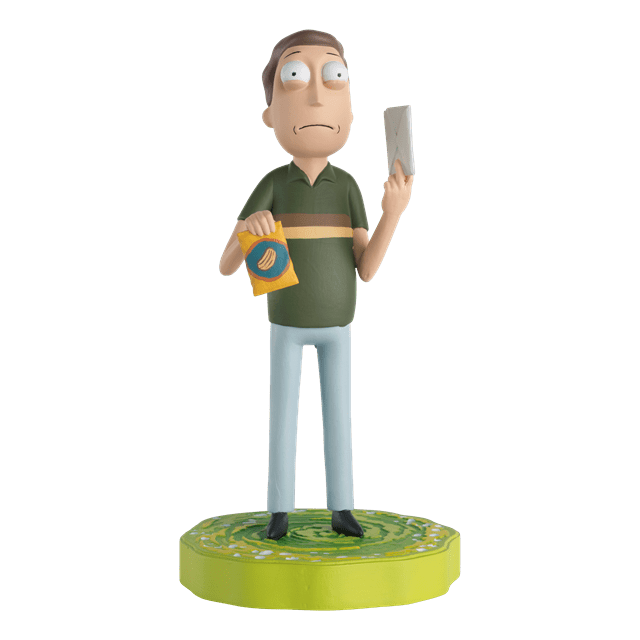 Jerry: Rick And Morty 1:16 Figurine With Magazine: Hero Collector - 1