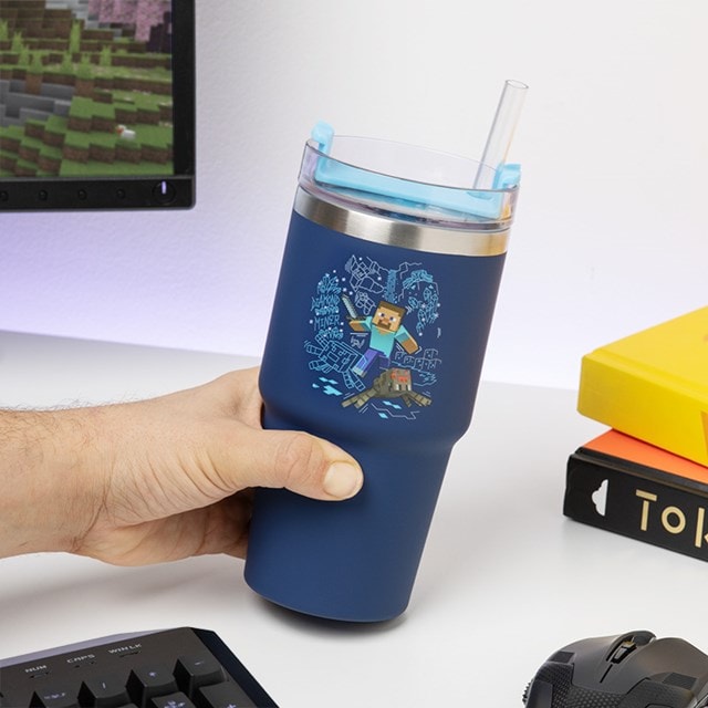 Minecraft Gamer Metal Travel Mug - 4