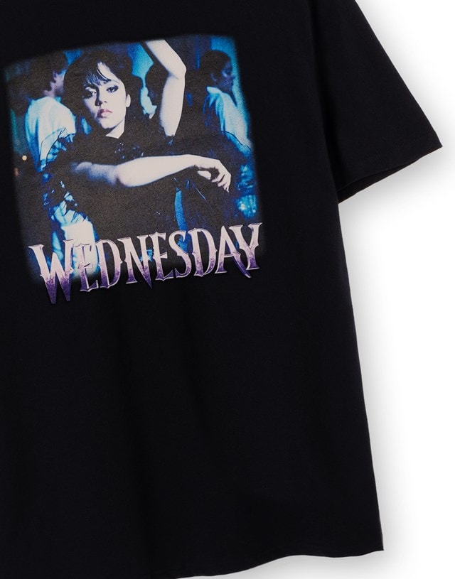 Dancing Logo Wednesday Tee | T-shirt | Free shipping over £20 | HMV Store