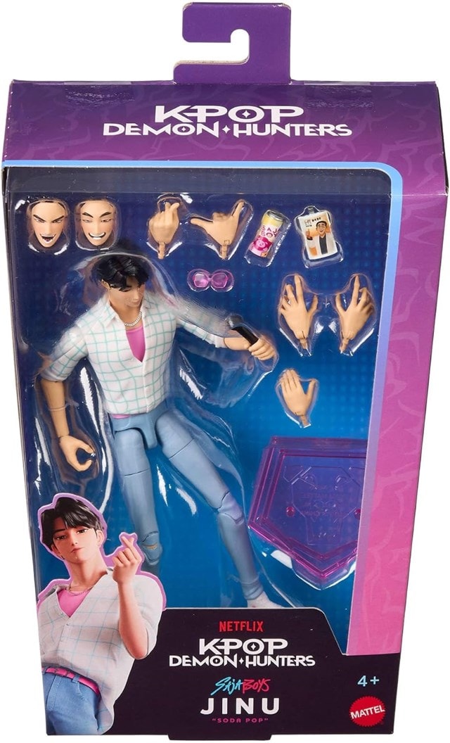 Saja Boys Jinu K-Pop Demon Hunters Mattel Action Figure - 6