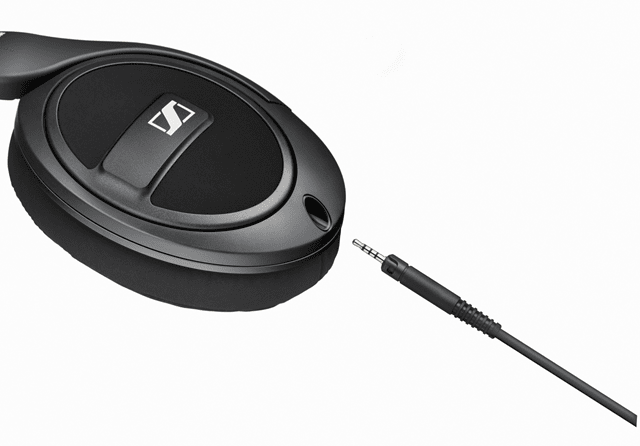 Sennheiser HD 569 Black Closed Back Headphones - 4