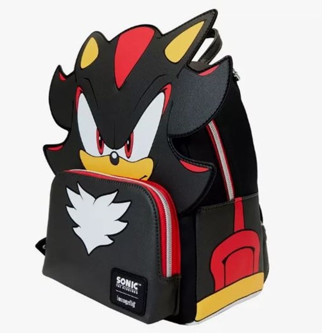 Classic Cosplay Mini Backpack Shadow Sonic The Hedgehog hmv Exclusive Loungefly - 2