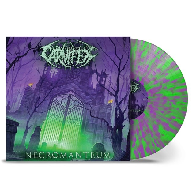 Necromantheum - Limited Edition Neon Purple & Grey Spletter Vinyl - 1