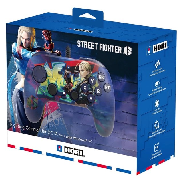 HORI Fighting Commander OCTA PC Controller - Street Fighter 6 Cammy Edition - 6