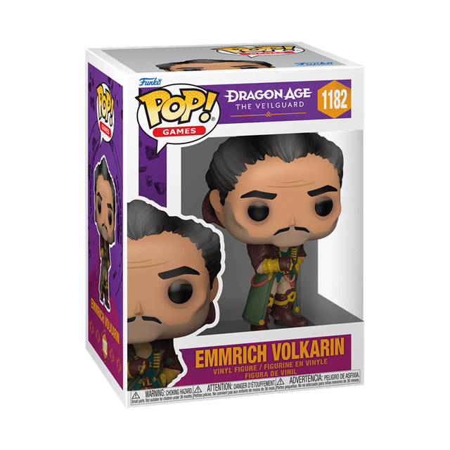 Emmrich Volkarin 1185 Dragon Age Veilguard Funko Pop Vinyl - 2