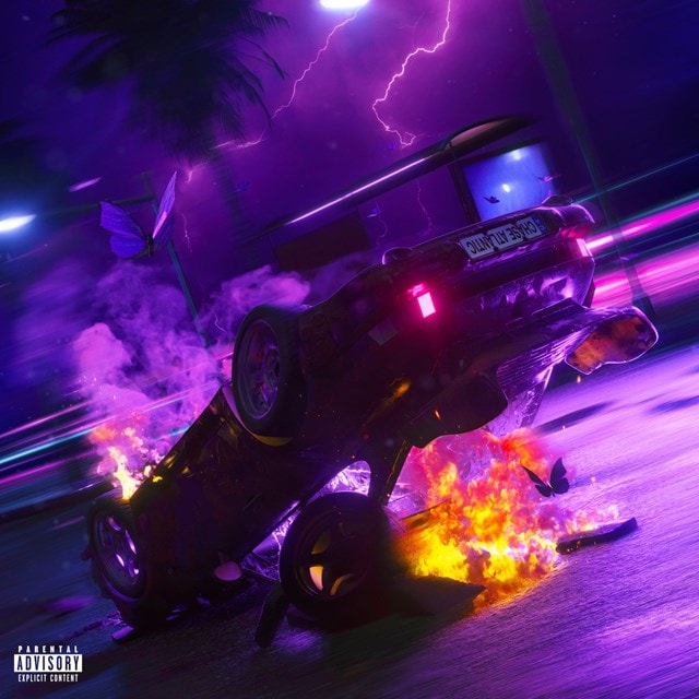 Paradise - Black Ice With Pink & Blue Splatter Vinyl - 2