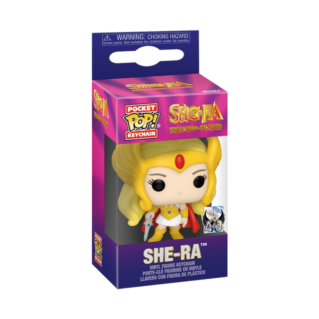 She-Ra 40th Anniversary Funko Pop Vinyl Keychain - 2