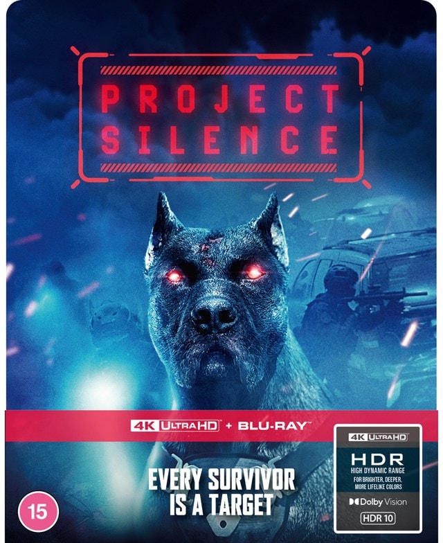 Project Silence Limited Edition 4K Ultra HD Steelbook - 1