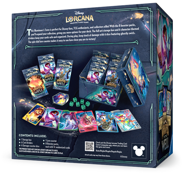 Illumineer's Trove Set Whispers In The Well Disney Lorcana Trading Cards - 3