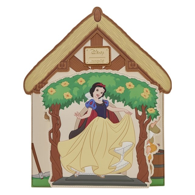 Snow White Dwarfs Cottage Loungefly Mini Backpack - 2