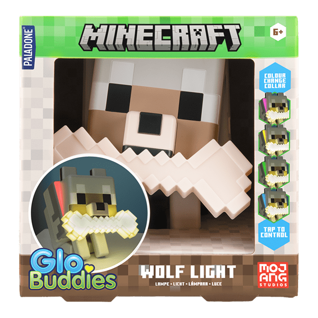 Wolf Minecraft Globuddies Light - 8