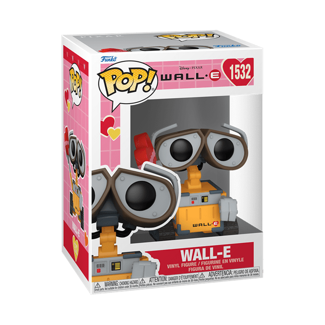 Wall-E With Heart Box 1532 Valentines Funko Pop Vinyl - 2