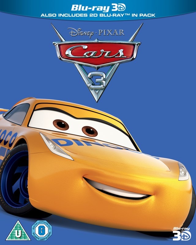 Cars 3 Blu ray 3D Free Shipping Over 20 HMV Store