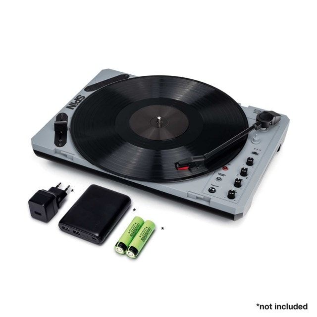Reloop SPiN Portable Turntable With Integrated Crossfader Turntables