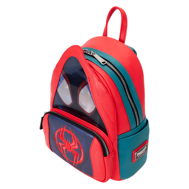 Spider-Verse Miles Morales Hoody Cosplay Mini Backpack Loungefly - 5