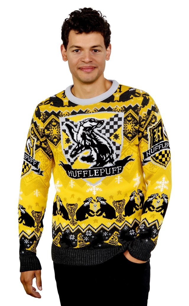 hufflepuff xmas jumper