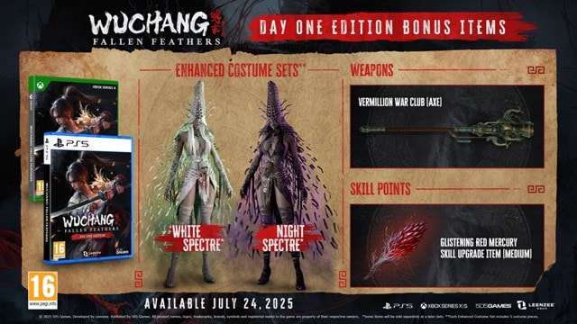 WUCHANG: Fallen Feathers - Day One Edition (PS5) - 2