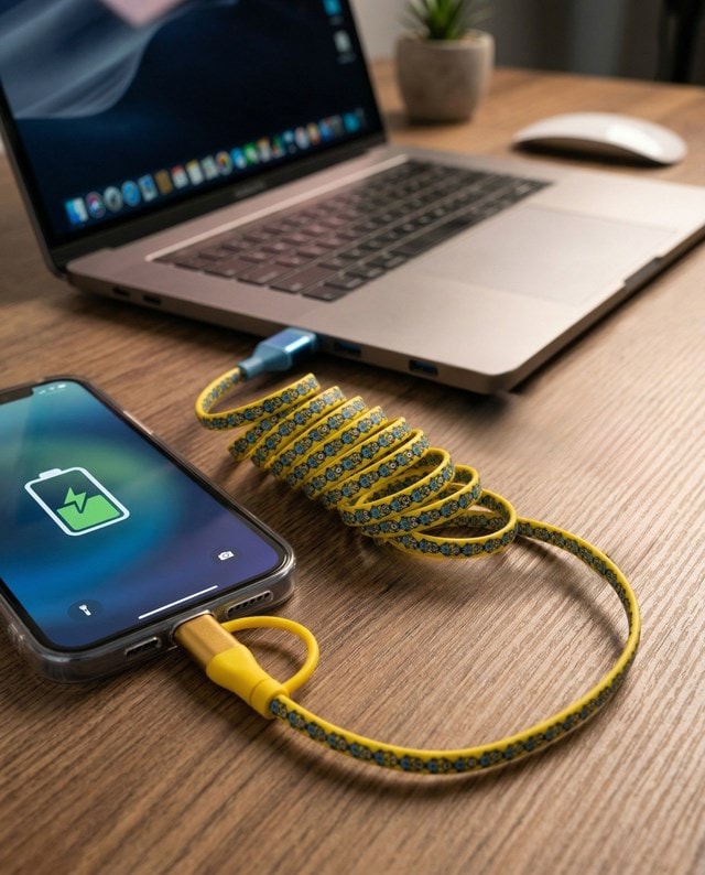 Lazerbuilt Minions 4-In-1 Charging Cable - 7